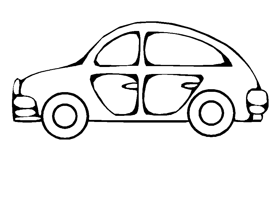 Dessin à colorier: Voiture / Automobile (Transport) #146434 - Coloriages à Imprimer Gratuits