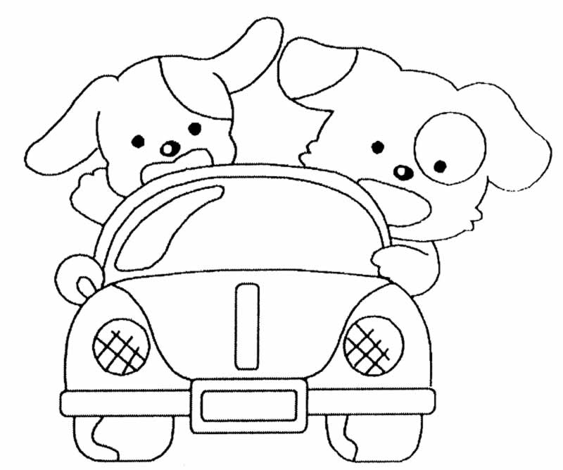 Dessin à colorier: Voiture / Automobile (Transport) #146502 - Coloriages à Imprimer Gratuits