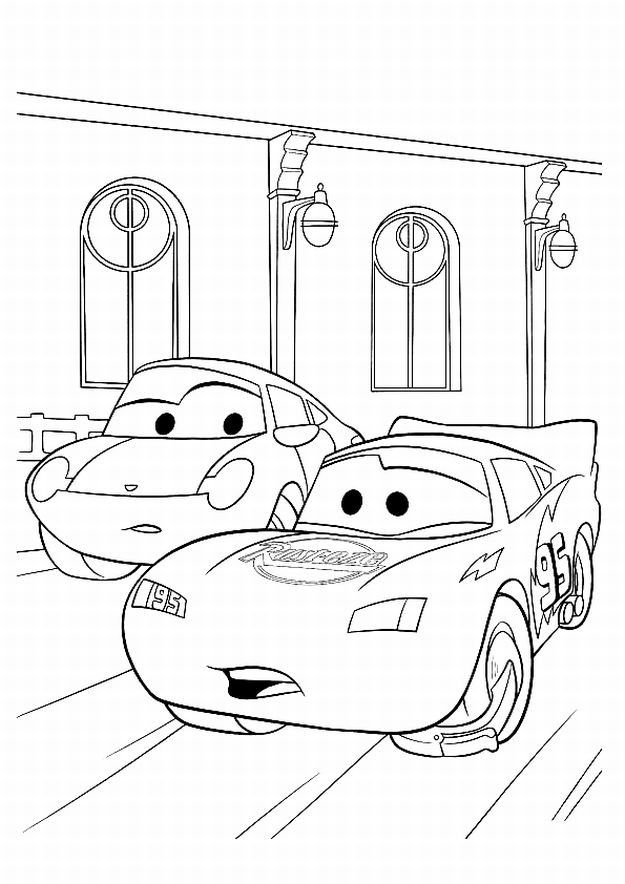 Dessin à colorier: Voiture / Automobile (Transport) #146505 - Coloriages à Imprimer Gratuits