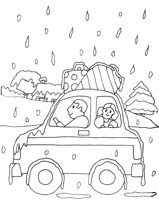 Dessin à colorier: Voiture / Automobile (Transport) #146529 - Coloriages à Imprimer Gratuits