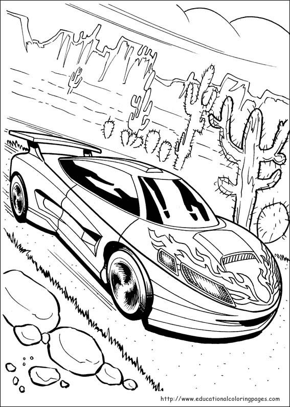 Dessin à colorier: Voiture / Automobile (Transport) #146533 - Coloriages à Imprimer Gratuits