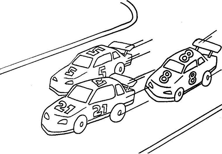 Dessin à colorier: Voiture / Automobile (Transport) #146545 - Coloriages à Imprimer Gratuits