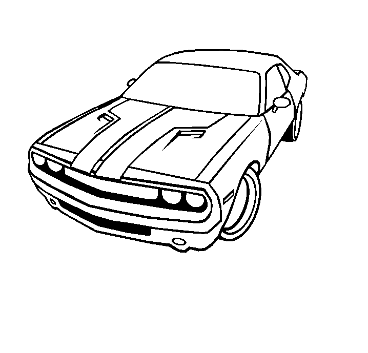 Dessin à colorier: Voiture / Automobile (Transport) #146553 - Coloriages à Imprimer Gratuits