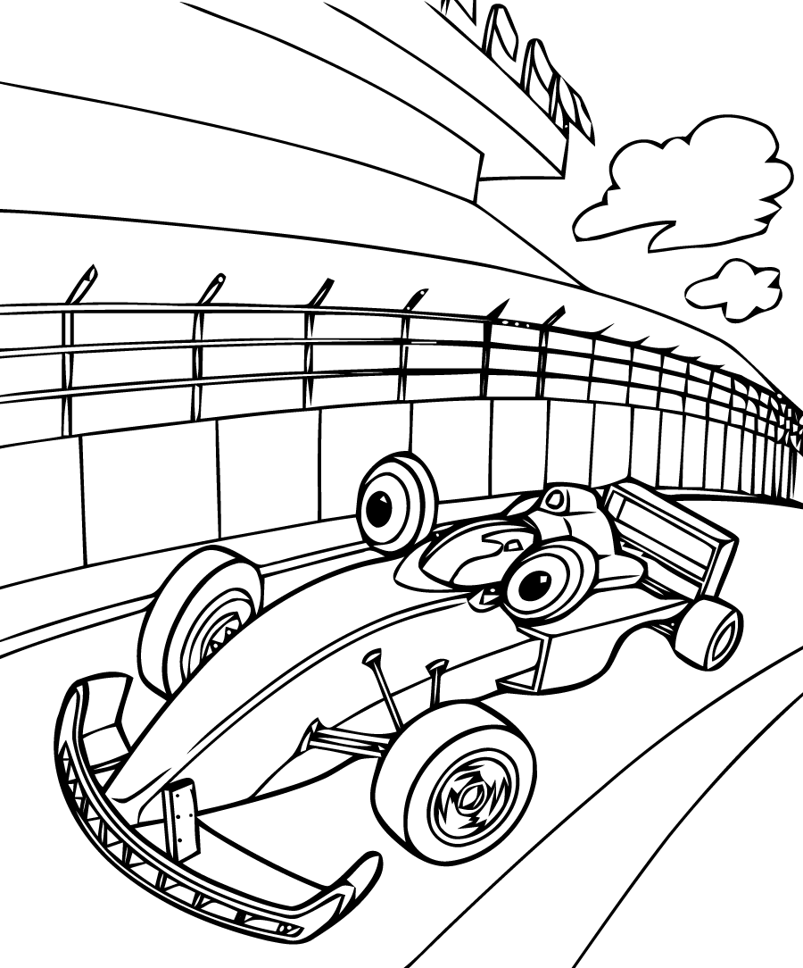 Dessin à colorier: Voiture / Automobile (Transport) #146569 - Coloriages à Imprimer Gratuits