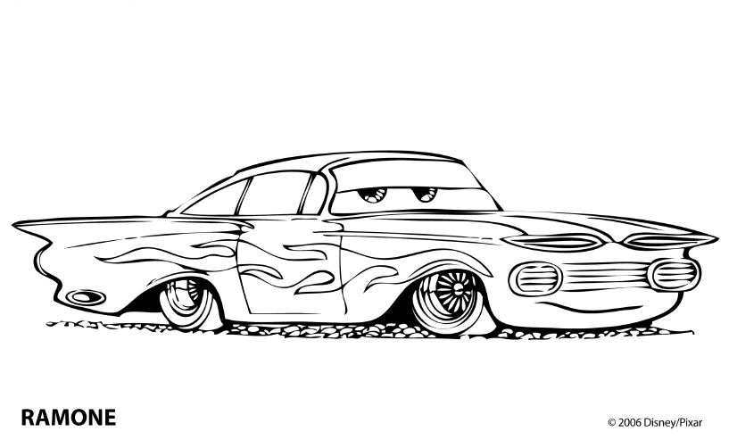 Dessin à colorier: Voiture / Automobile (Transport) #146580 - Coloriages à Imprimer Gratuits