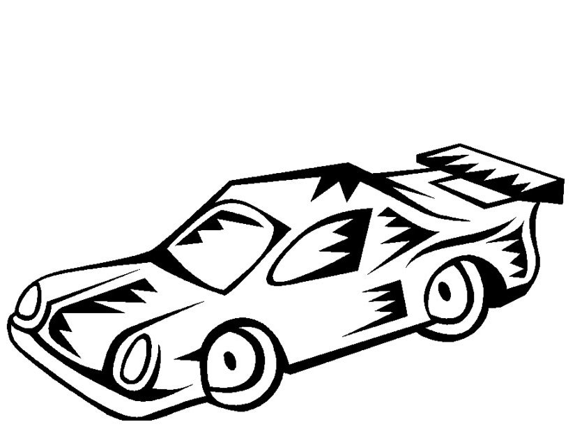 Dessin à colorier: Voiture / Automobile (Transport) #146597 - Coloriages à Imprimer Gratuits