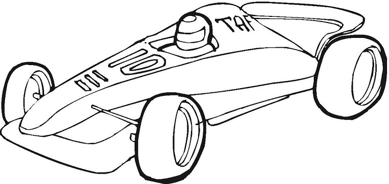 Dessin à colorier: Voiture / Automobile (Transport) #146631 - Coloriages à Imprimer Gratuits