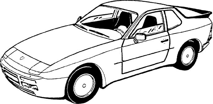 Dessin à colorier: Voiture / Automobile (Transport) #146665 - Coloriages à Imprimer Gratuits