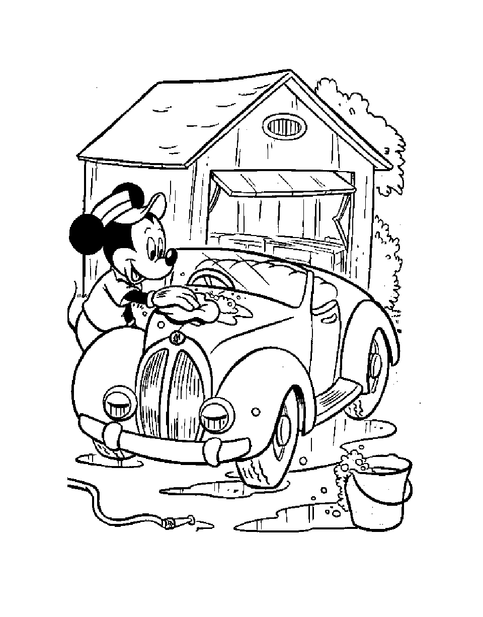 Dessin à colorier: Voiture / Automobile (Transport) #146697 - Coloriages à Imprimer Gratuits