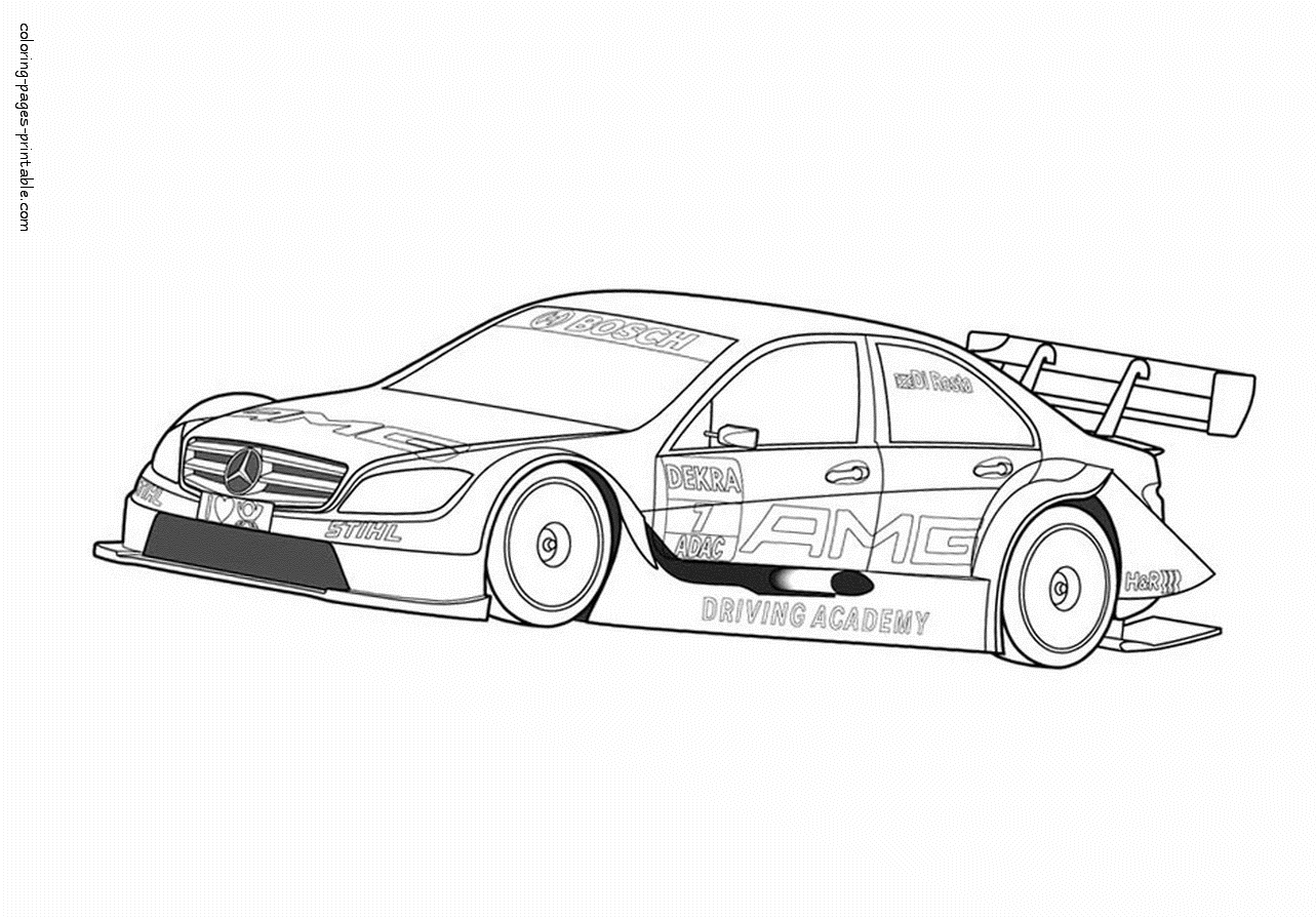 Dessin à colorier: Voiture sport / tuning (Transport) #147008 - Coloriages à Imprimer Gratuits