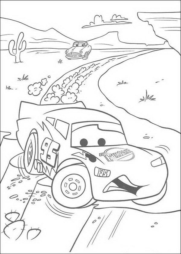 Dessin à colorier: Voiture sport / tuning (Transport) #147025 - Coloriages à Imprimer Gratuits