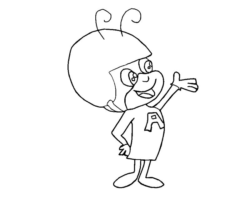 Free printable Ant coloring page #7064 from Animals collection