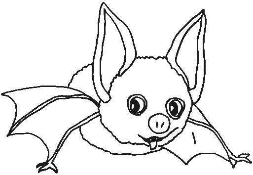 Free printable Bat coloring page #1987 from Animals collection