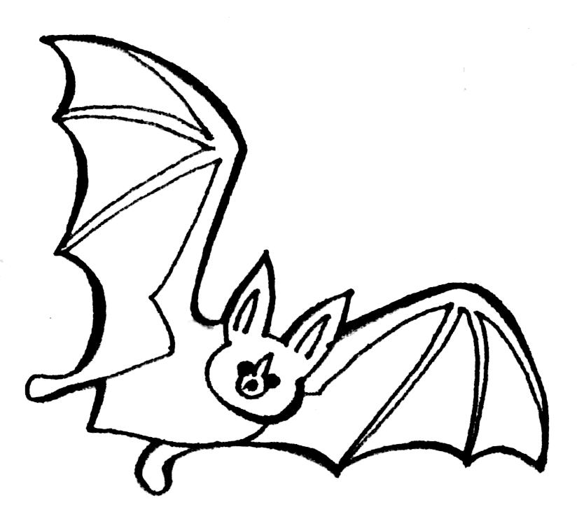 Free printable Bat coloring page #2014 from Animals collection