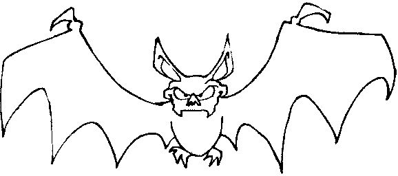 Free printable Bat coloring page #2103 from Animals collection
