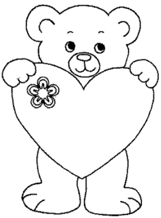 Free printable Bear coloring page #12187 from Animals collection