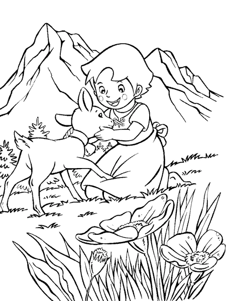 Free printable Doe coloring page #1121 from Animals collection