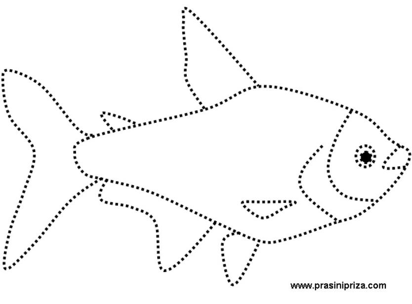 Free printable Fish coloring page #17205 from Animals collection