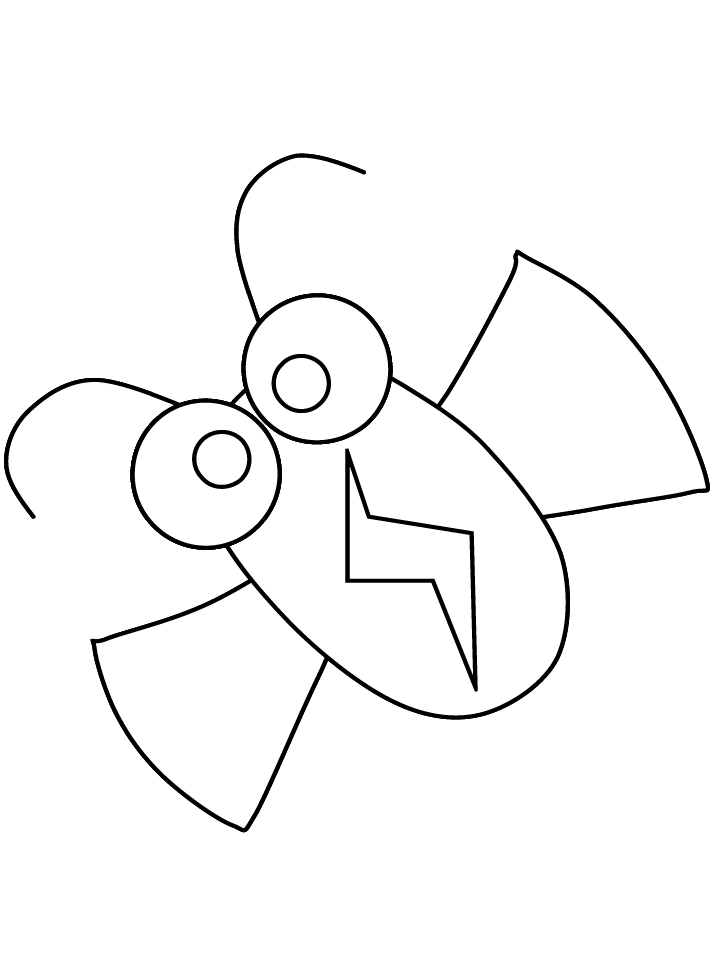 Free printable Fly coloring page #11134 from Animals collection