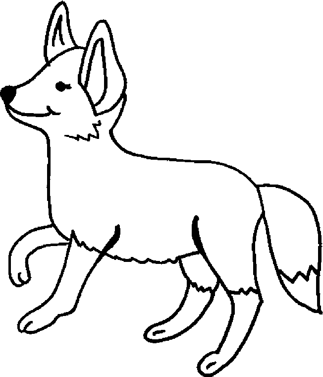 Free printable Fox coloring page #14968 from Animals collection