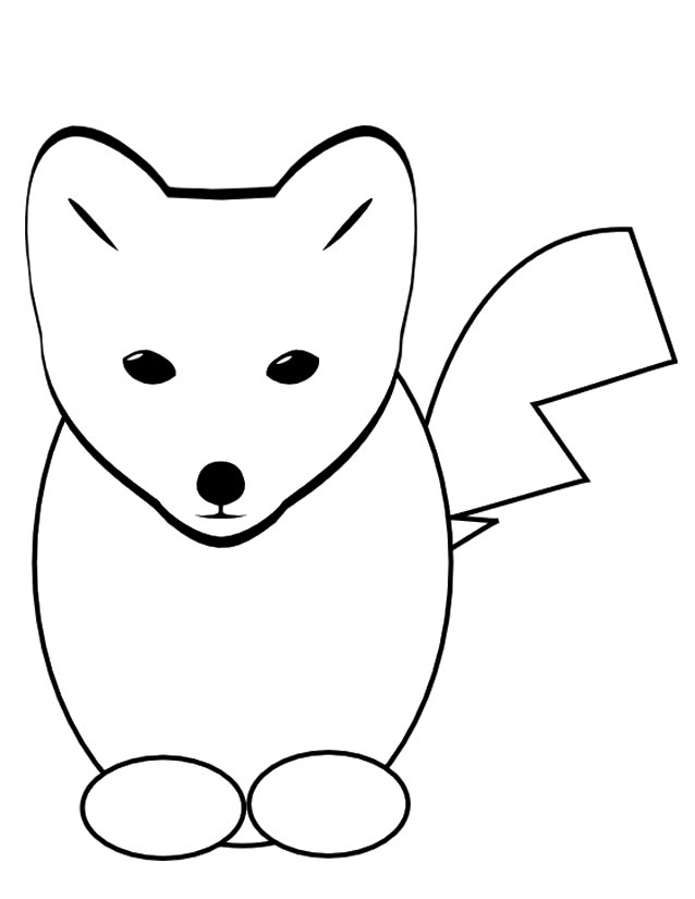 Free printable Fox coloring page #14982 from Animals collection