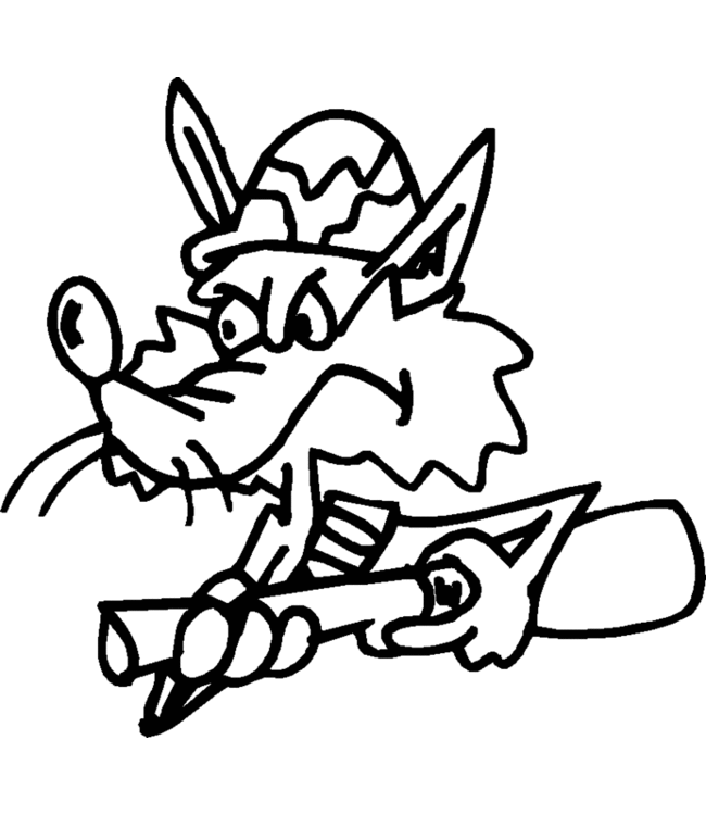 Free printable Fox coloring page #15091 from Animals collection