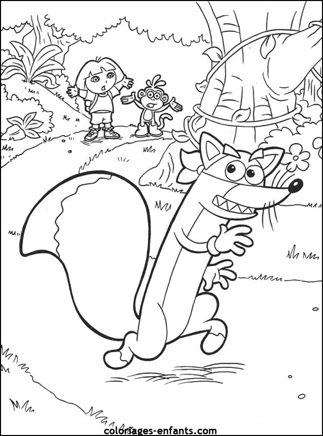 Free printable Fox coloring page #15124 from Animals collection