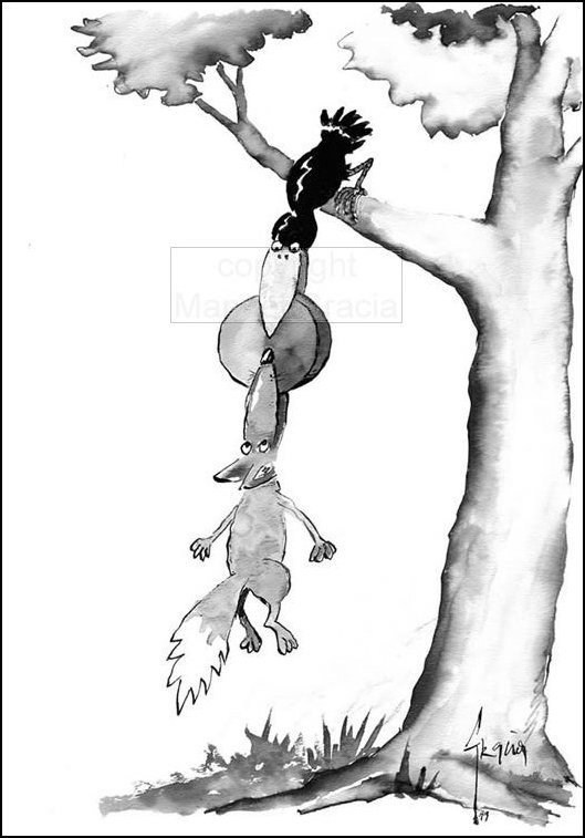 Free printable Fox coloring page #15143 from Animals collection