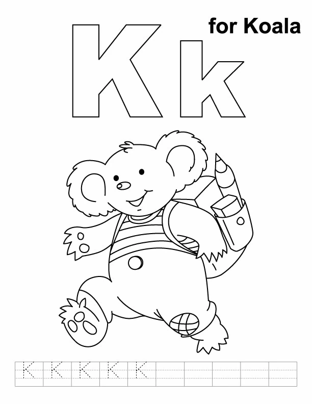Free printable Koala coloring page #9436 from Animals collection