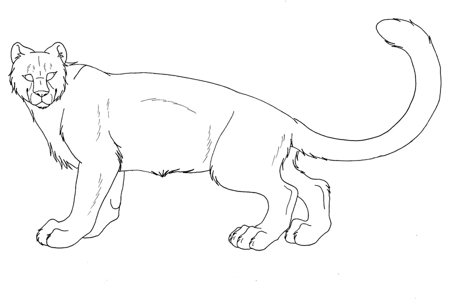 Free printable Leopard coloring page #9812 from Animals collection