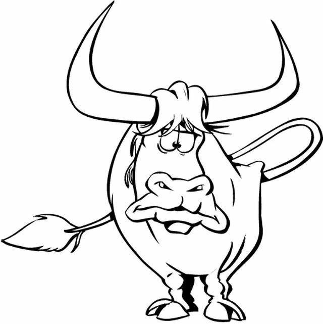 Free printable Taurus coloring page #13802 from Animals collection