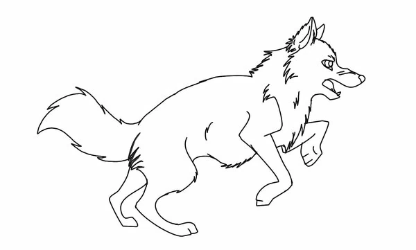 Free printable Wolf coloring page #10472 from Animals collection
