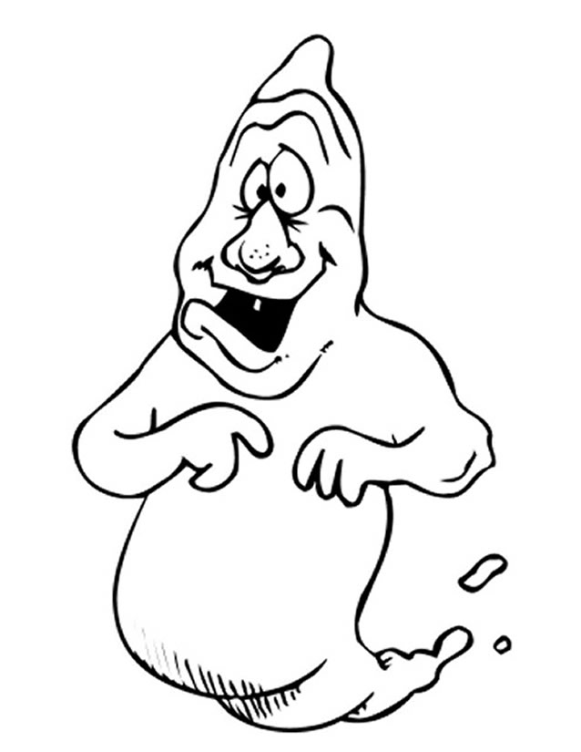 Free printable Ghost coloring page #95453 from Characters collection