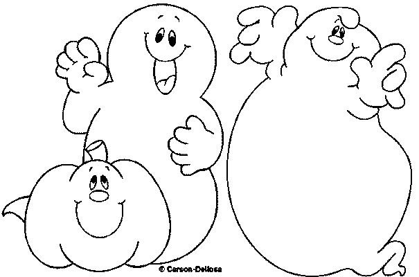 Free printable Ghost coloring page #95571 from Characters collection