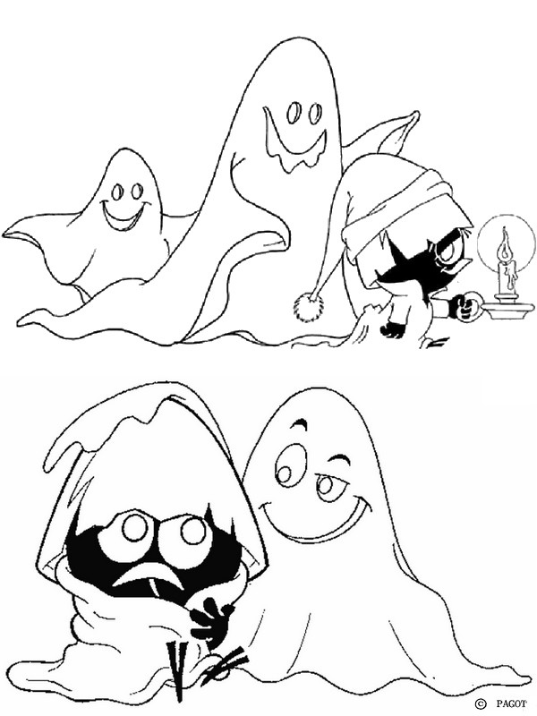 Free printable Ghost coloring page #95650 from Characters collection