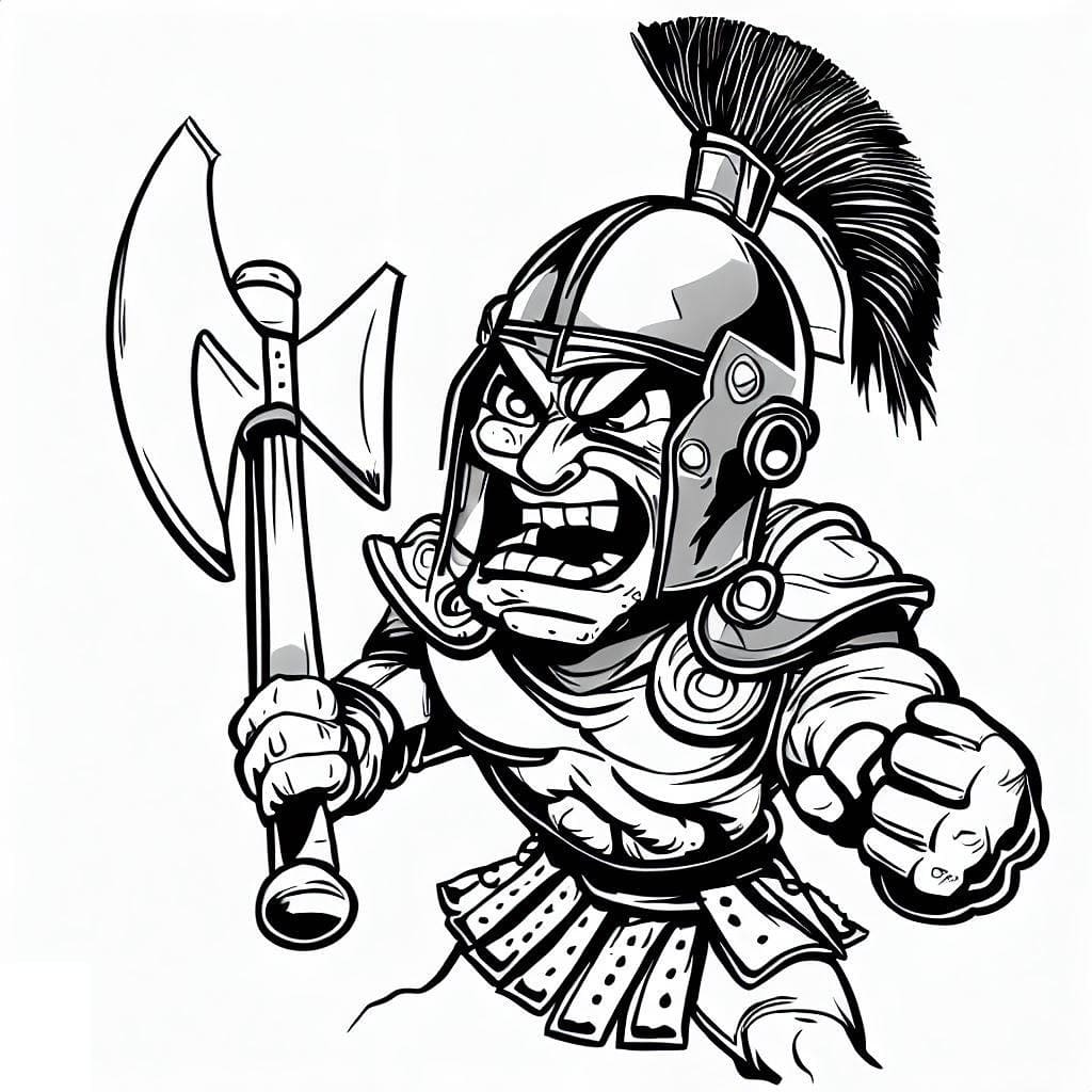 Free printable Gladiator coloring page #189831 from Characters collection