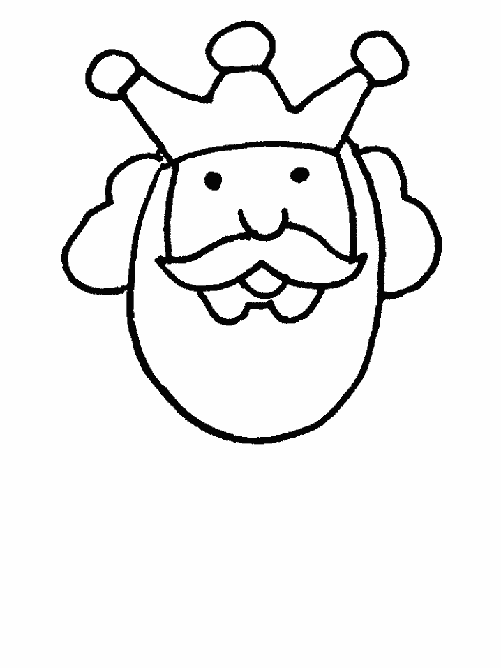 Free printable King coloring page #106930 from Characters collection