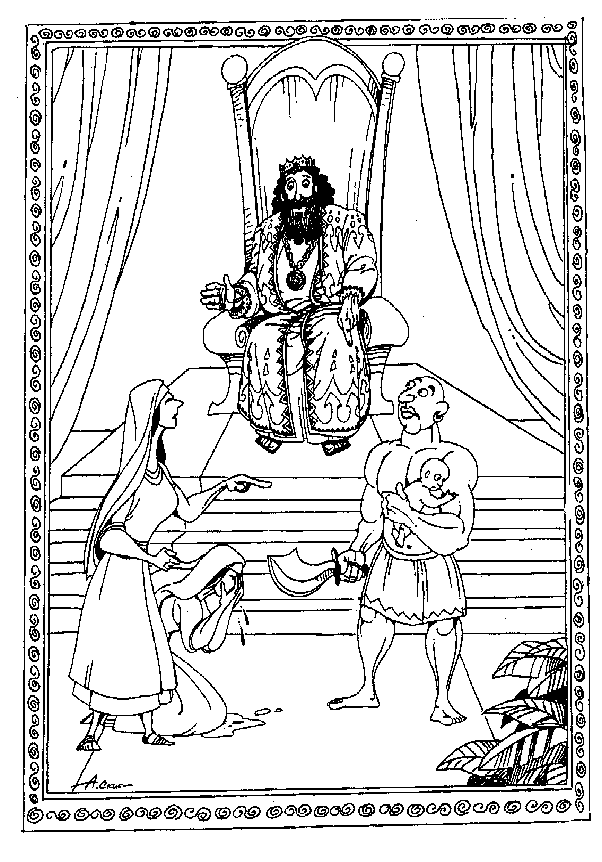 Free printable King coloring page #106979 from Characters collection