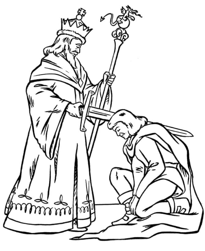 Free printable Middle Ages coloring page #201434 from Characters collection