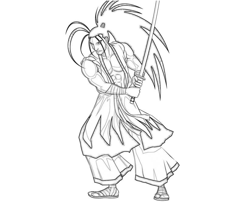 Free printable Samurai coloring page #107335 from Characters collection
