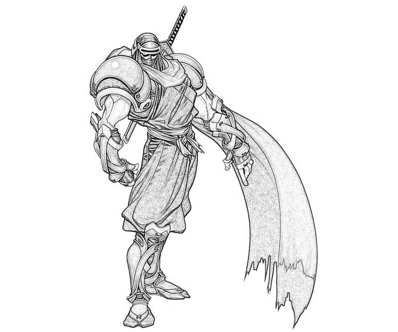 Free printable Samurai coloring page #107384 from Characters collection