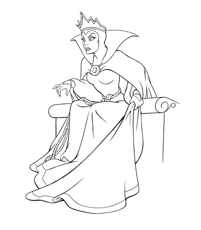 Free printable Witch coloring page #108323 from Characters collection