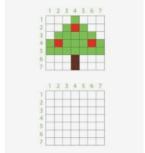 Free printable Grid coloring page #180957 from Learning and Education collection