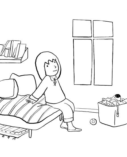 Free printable Bed coloring page #167928 from Objects collection