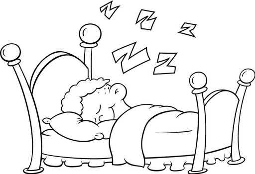 Free printable Bed coloring page #168229 from Objects collection