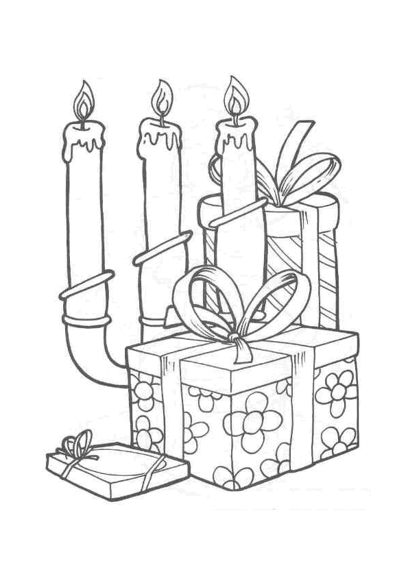 Free printable Candlestick coloring page #169847 from Objects collection