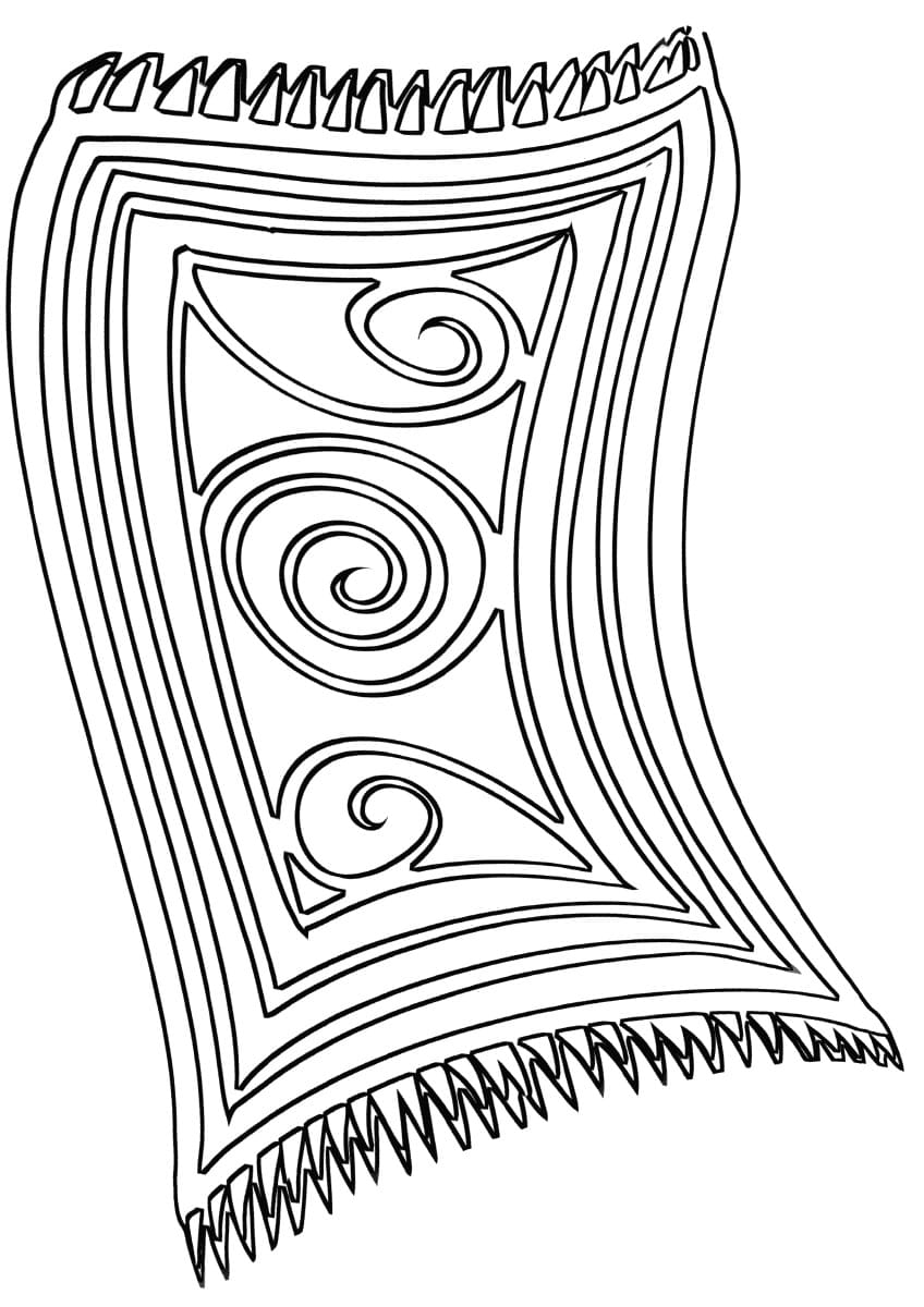 Free printable Carpet coloring page #185917 from Objects collection
