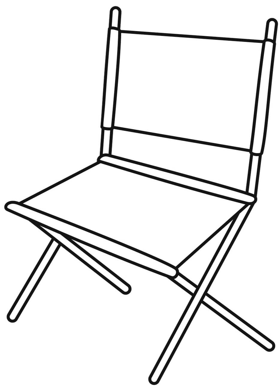 Free printable Chair coloring page #180464 from Objects collection