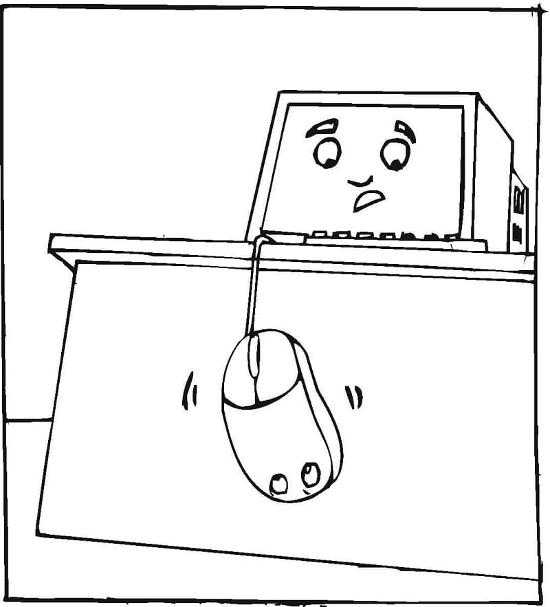 Free printable Computer coloring page #179616 from Objects collection