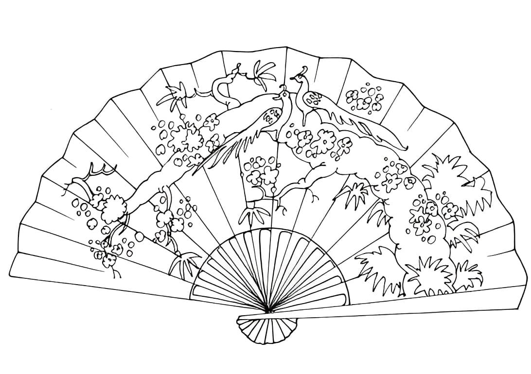 Free printable Fans coloring page #191013 from Objects collection
